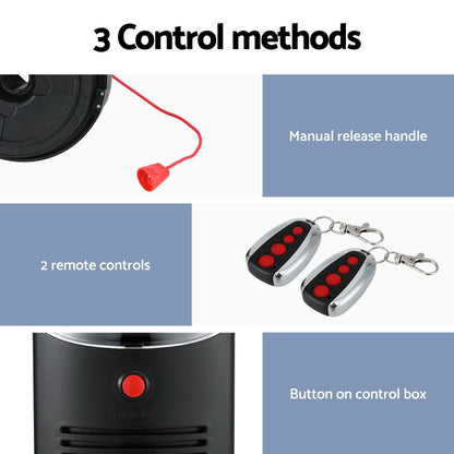 UL-tech Garage Roller Door Opener 250N Motor Auto Safety Reverse 220V