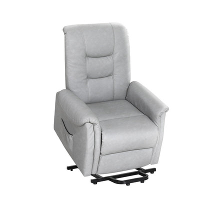 Artiss Recliner Chair Lift Assist Chair Grey Leather