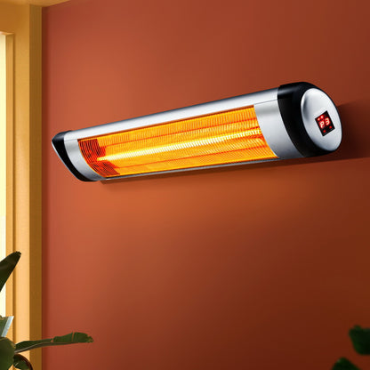 Devanti Electric Strip Heater Radiant Heaters 1500W