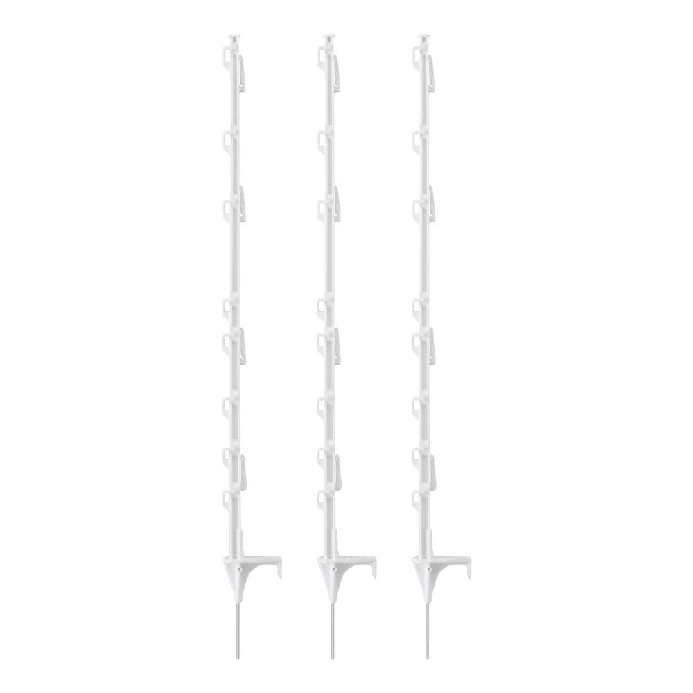 Giantz Electric Fence Posts 20pcs Electric Fence Poly White