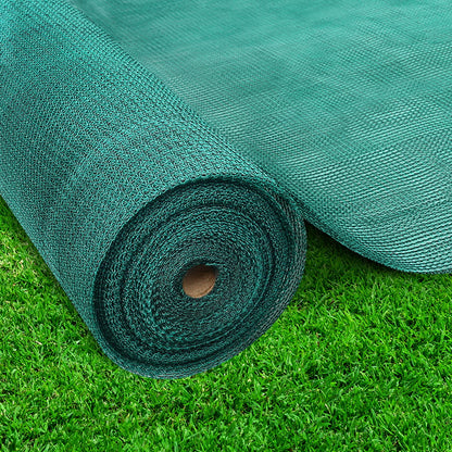 Instahut 30% Shade Cloth 1.83x50m Shadecloth Wide Heavy Duty Green