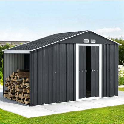 Giantz Garden Shed 3.22x1.96M Outdoor Storage Tool Workshop House Shelter