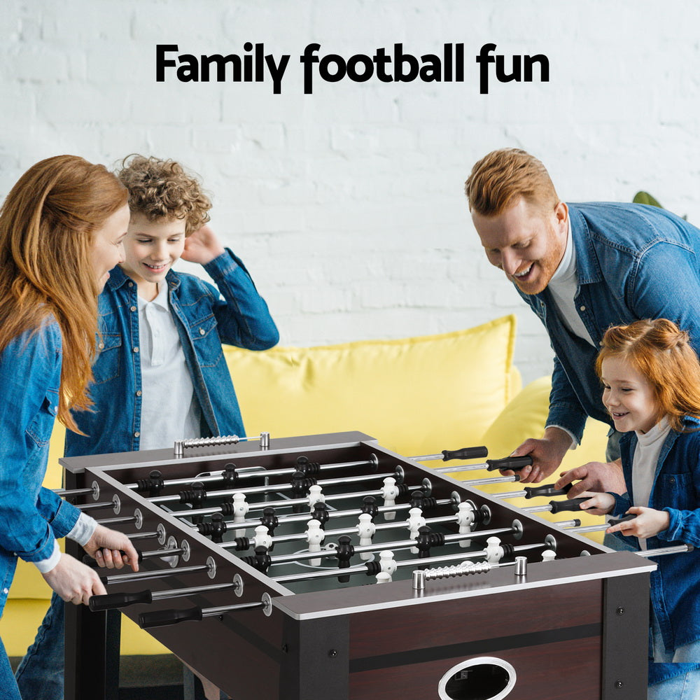 5FT Soccer Table Foosball Football Game Set Home Party Gift Adults Kids Indoor