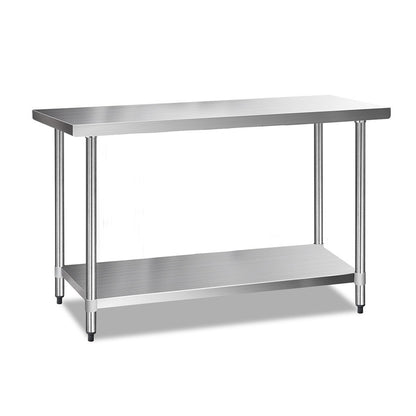 Cefito 1524x610mm Stainless Steel Kitchen Bench 430