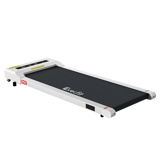 Everfit Treadmill Electric Walking Pad Under Desk Home Gym Fitness 360mm White