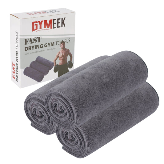Gymeek Microfiber Gym Towel Set of 3