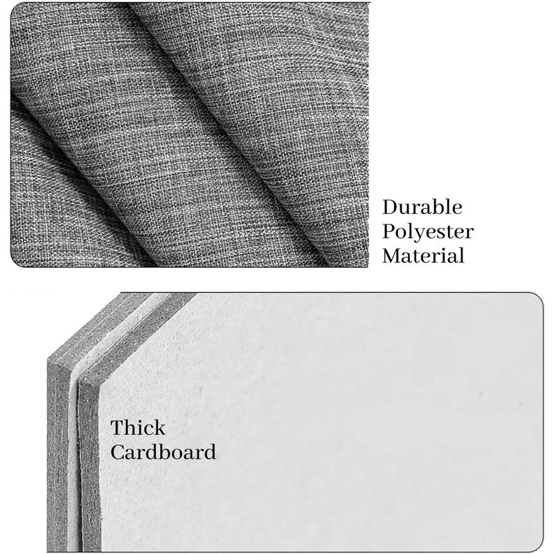 Hivvago Underbed Storage Container – Foldable Box with Lids & Label Pocket