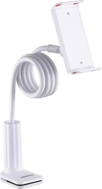 Urbanoki Gooseneck Phone Holder Flexible Clamp Mount for Bed Desk