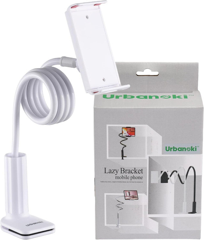 Urbanoki Gooseneck Phone Holder Flexible Clamp Mount for Bed Desk