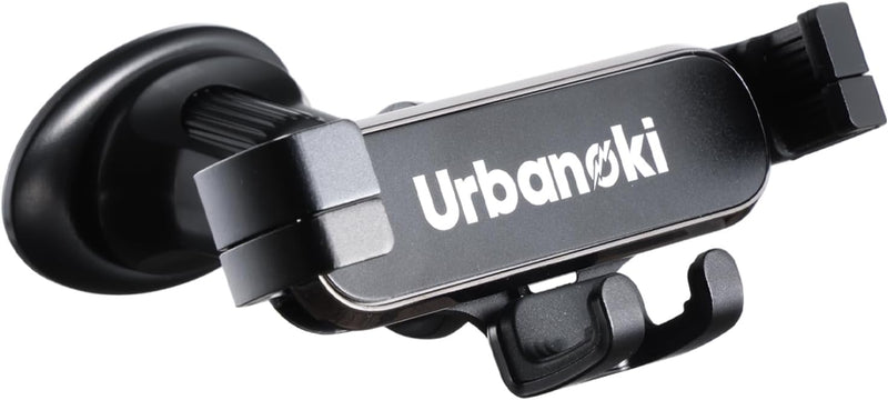 Urbanoki Air Vent Car Phone Holder Mount Strong Grip for Smartphones - Black