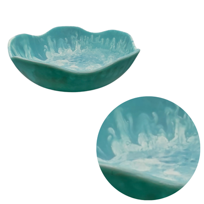 Allegra Bowl Large - Blue/Green