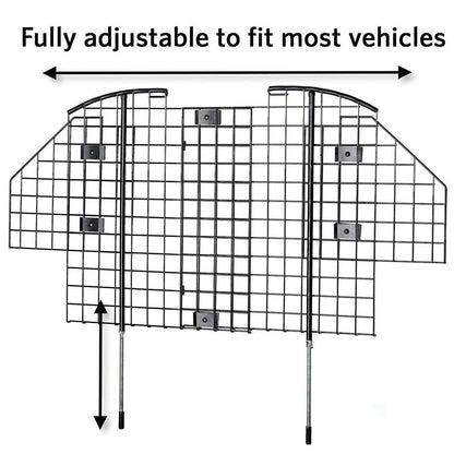 Samland Universal Pet Barrier Fence for Car Van 4WD Vehicles Duty Wire Mesh Car Guard