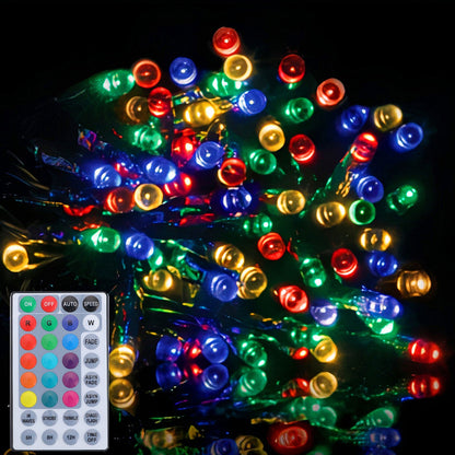 Samland 30m 300 Led Dynamic Colour Changing Christmas Fairy Light With Remote Control