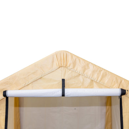 Samland Replacement Cover Kit for Portable Carport Garage Shed Storage in Size 6X6FT