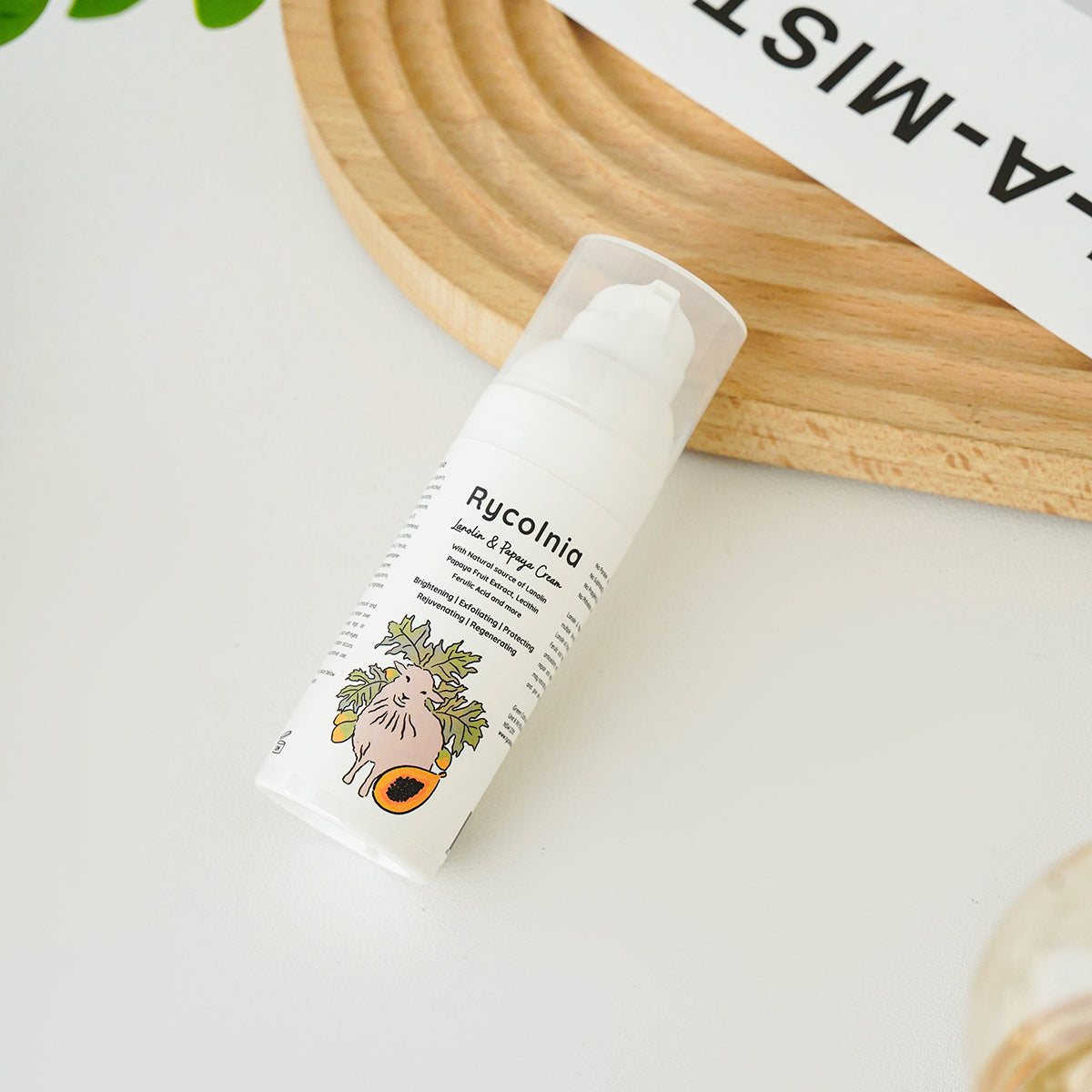 Rycolnia Lanolin & Papaya Cream 50g