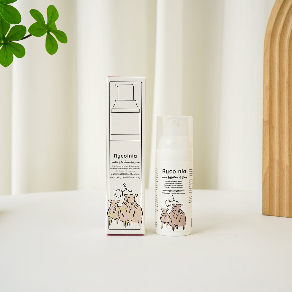 Rycolnia Lanolin & Nicotinamide Cream 50g