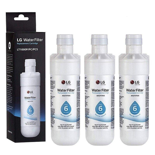 3pack  LG-LT1000P ADQ747935 Refrigerator Water Filter Replacement
