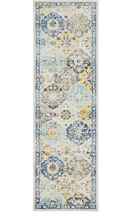 Evoke 266 Multi Runner by Rug Culture -300X80CM - RUNNER