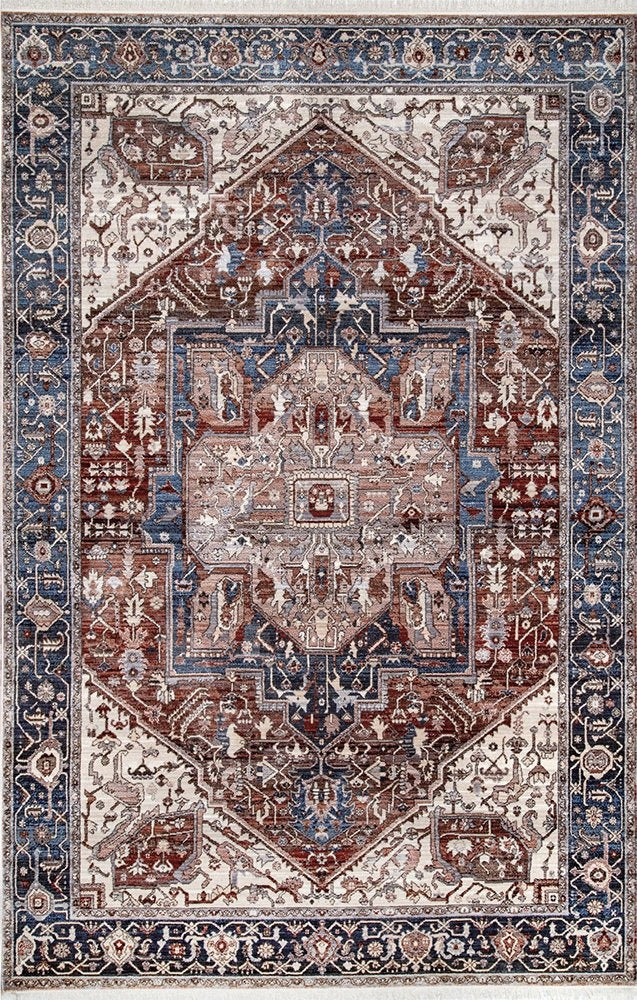 Heriz Hazelnut Rug by Rug Culture -165X120CM - RECTANGLE