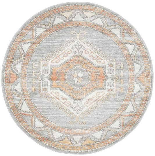 Mayfair Caitlen Grey Round by Rug Culture-150X150CM - ROUND