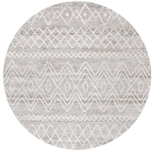 Oasis 453 Grey Round by Rug Culture-150X150CM - ROUND