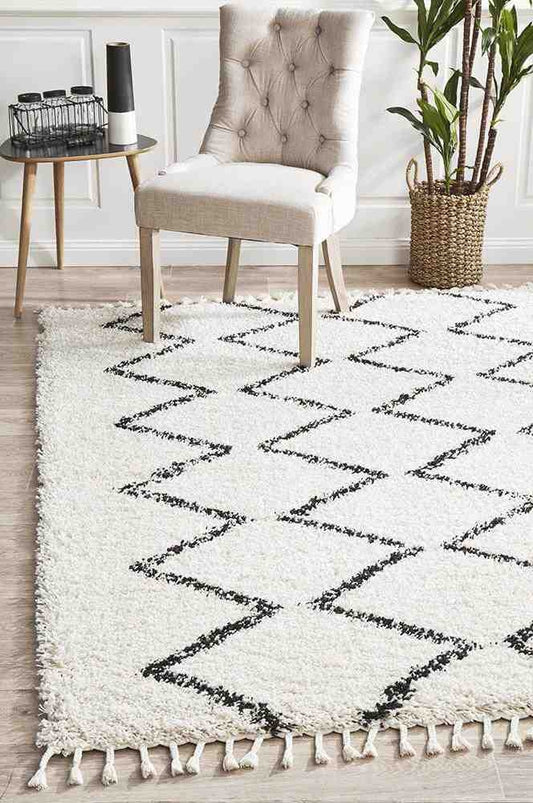 Saffron 11 White by Rug Culture - 400X300CM - RECTANGLE