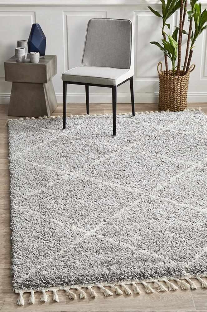 Saffron 22 Silver by Rug Culture - 170X120CM - RECTANGLE