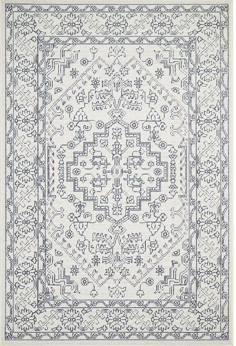 Seaside 5555 White by Rug Culture-160X110CM - RECTANGLE