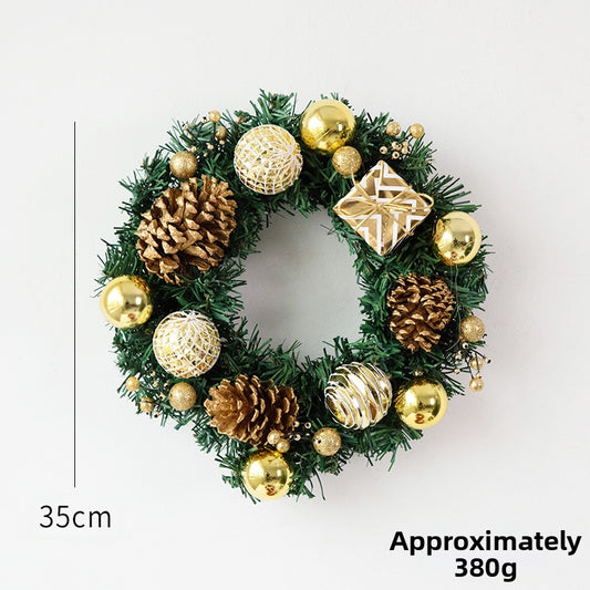 Christmas gift, Christmas wreath, door hanging
