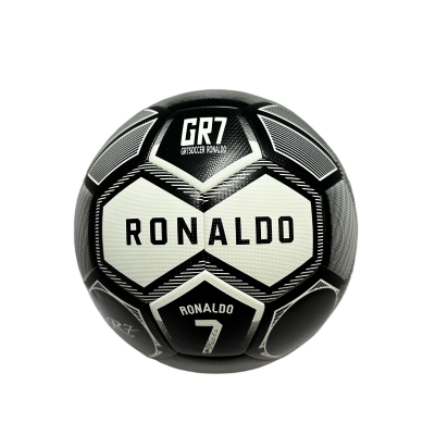 5th fans collect gifts Christmas Boxing Day black and white cool football with pump air needle net bag.soccer