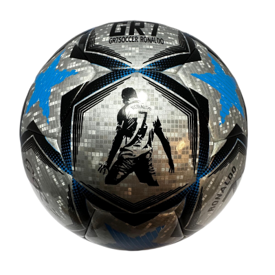 A competition training collection Christmas Boxing Day gift prize football PU mirror material fitting technology explosion-proof wear-resistant (net bag+air needle+pump) 5th soccer