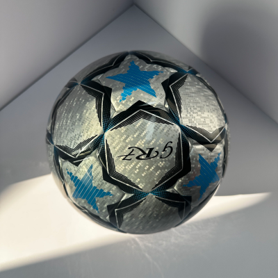 A competition training collection Christmas Boxing Day gift prize football PU mirror material fitting technology explosion-proof wear-resistant (net bag+air needle+pump) 5th soccer