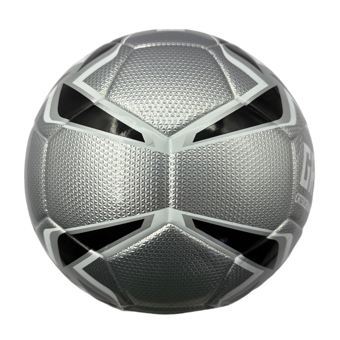 A mirror football with black and white color matching, professional anti-slip and wear-resistant design, exclusive football for fans, three-piece set with net bag, air needle and air pump, the best prize in campus competition, and a sports gift from fathe