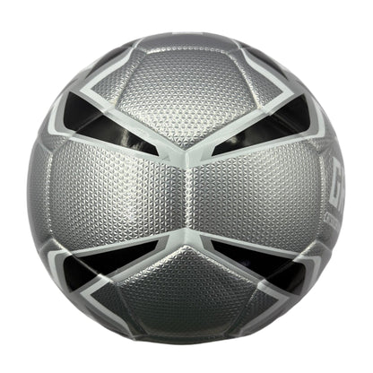 A mirror football with black and white color matching, professional anti-slip and wear-resistant design, exclusive football for fans, three-piece set with net bag, air needle and air pump, the best prize in campus competition, and a sports gift from fathe