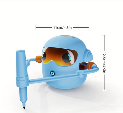 Smart Children's Drawing Robot, an automatic drawing robot toy and interactive educational painting machine. This intelligent robot is a fun educational toy, equipped with 100 cards, suitable for boys and girls aged 3 and above. It makes a perfect gift fo