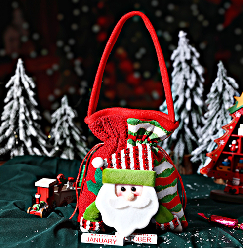 Christmas gift Festive Aussie Christmas Gift Bags: Cute Reindeer, Santa & Snowman Pouches for Xmas Treats & Gifting（moose） 