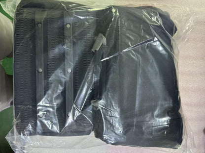 OutdoorMaster Padded Golf Club Travel Bag with Wheels, 900D Heavy Duty Oxford Waterproof -Alligators-Black