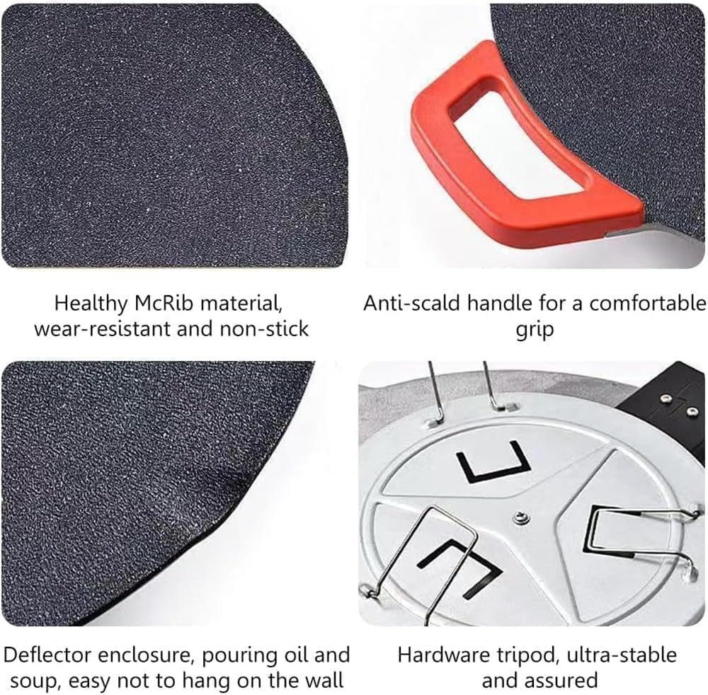 Smokeless Indoor Electric Grill & Nonstick Griddle – Compact, Fast-Heating Tabletop Grill for Steaks, Burgers, Pancakes, BBQ, and Everyday Indoor Cooking