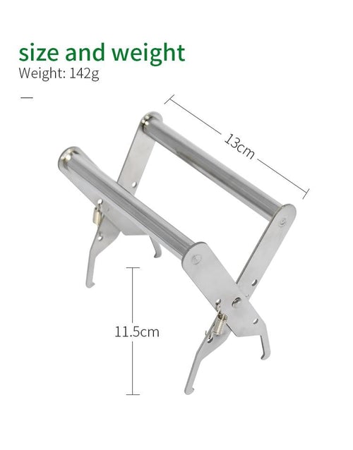 Stainless Steel Beehive Frame Grip Holder, Lifter, Gripper, Bee Hive Capture Grip