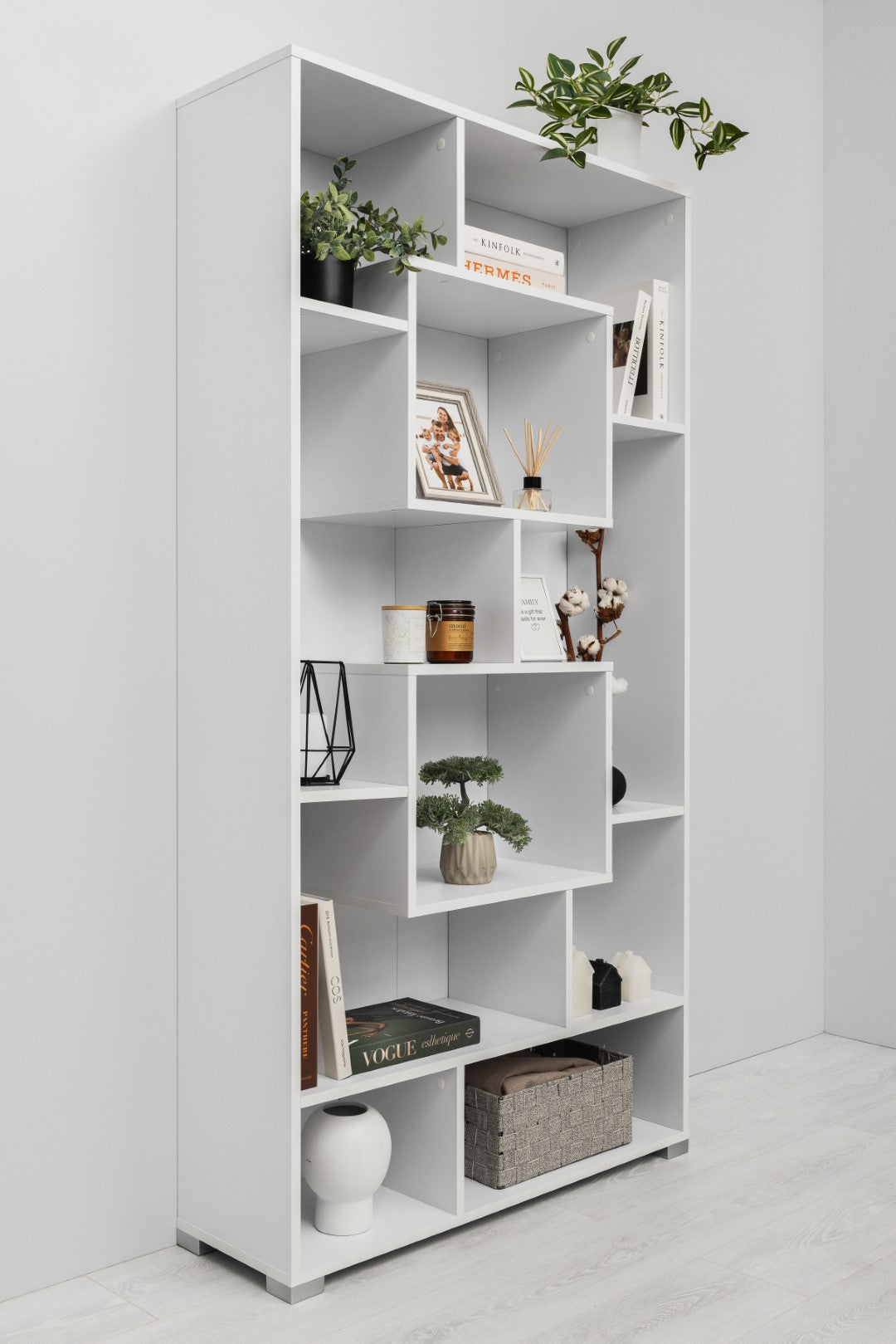 MALAGA DISPLAY SHELF - WHITE