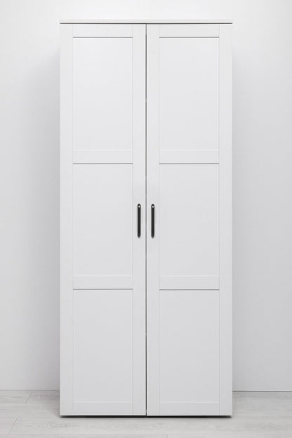 STOCKHOLM UNIVERSAL STORAGE CUPBOARD - HAMPTONS - HEX BLACK HANDLE