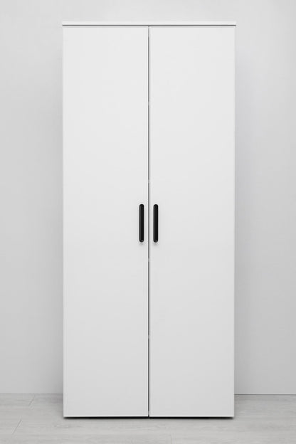 STOCKHOLM UNIVERSAL STORAGE CUPBOARD - SLIM SHAKER PANEL - DECO BLACK HANDLE