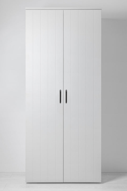 STOCKHOLM UNIVERSAL STORAGE CUPBOARD - VJ PANEL - HEX BLACK HANDLE