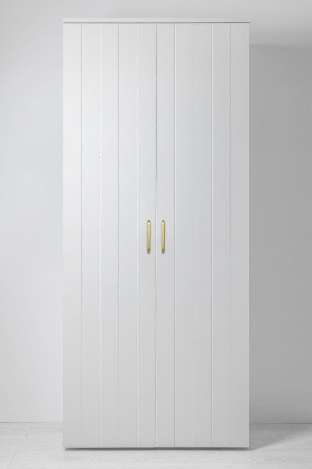 STOCKHOLM UNIVERSAL STORAGE CUPBOARD - VJ PANEL - HEX GOLD HANDLE