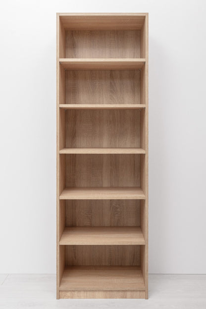 GENEVA SIX SHELF BUILD IN WARDROBE - NATURAL OAK