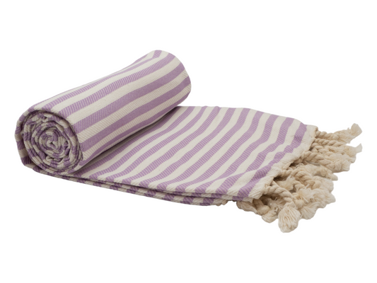 PORTSEA TURKISH COTTON TOWEL - LILAC