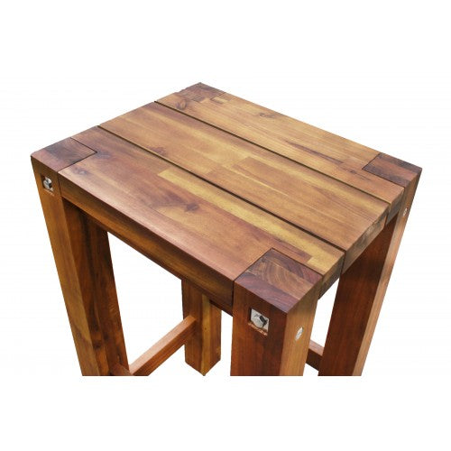 Sturdy Stool Natural oil Finish