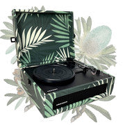 Crosley Voyager Turntable Record Player 3 Speed Bluetooth Tropical Fern Green