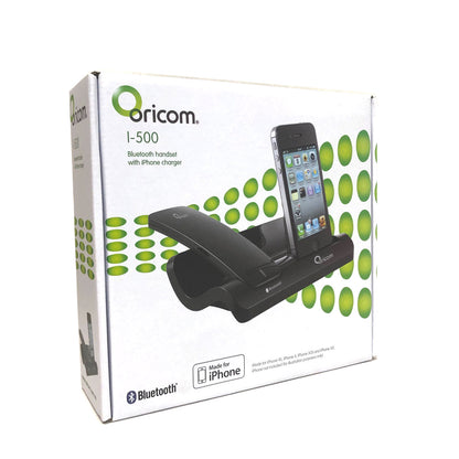 Oricom 30 Pin iPhone 4 4s iPod Charger & Cordless Bluetooth Handset black