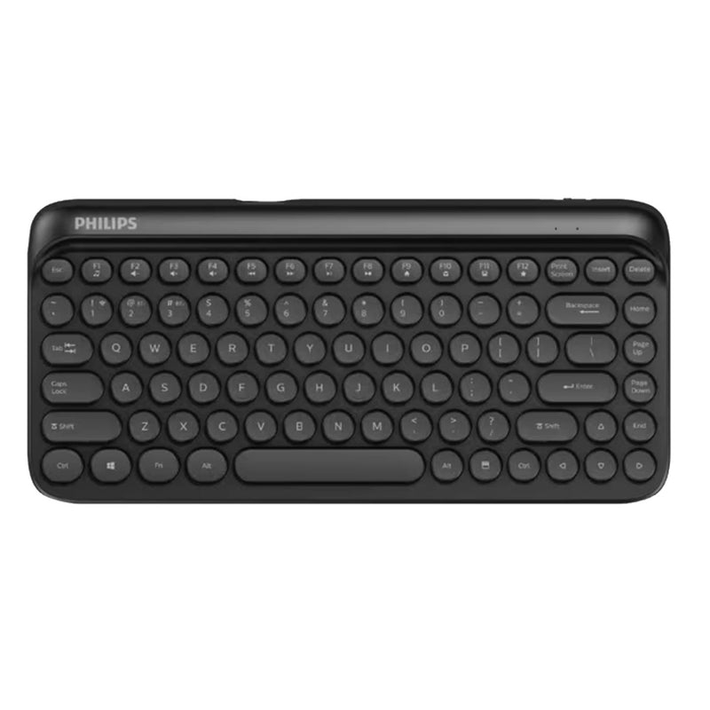 Philips Wireless Compact Keyboard BT 2.4Ghz Bluetooth Multi Device SPK6624